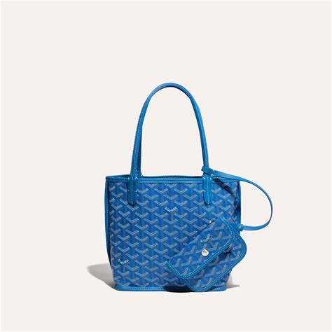 goyard anjou tote navy|anjou mini bag price 2023.